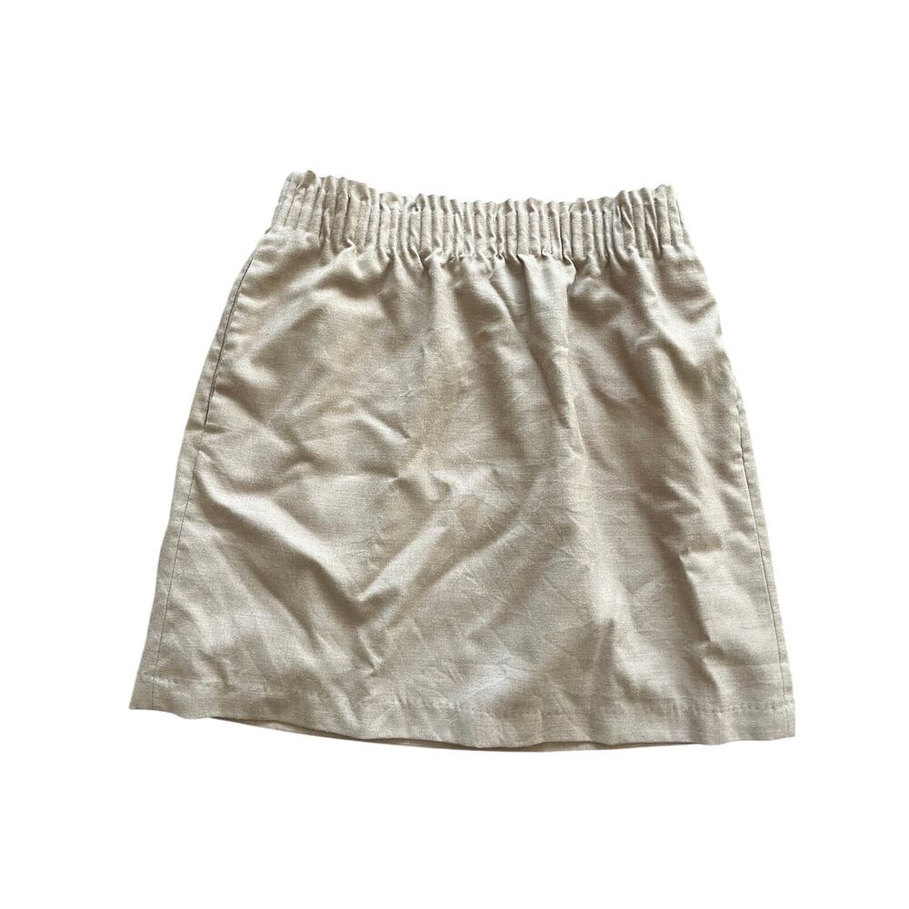 J. Crew Khaki Mini Skirt